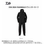  Daiwa RAINMAX winter костюм черный ( рыбалка одежда * защищающий от холода костюм * водонепроницаемый водонепроницаемый .* с хлопком )(DW-3524)( другой магазин отправка товар )