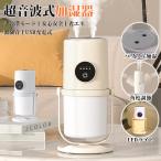 加湿器 卓上加湿器 ミニ加湿器 小型加湿器 コンパクト コードレス USB給電式 超音波式 ダブル噴霧 マイナスイオン 部屋 寝室 節電 乾燥対策 操作簡単