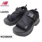 ニューバランス NEW BALANCE レディース サンダル W2586XR 258 v2 Sandal ブラック 厚底 軽量 Bワイズ ストラップ クッション 面ファスナー