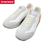パトリック  マラソン レディース スニーカー 運動靴 日本製 942550  EGG ランニングシューズ 軽量 ホワイト/イエロー おしゃれ カジュアル PATRICK MARATHON