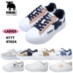 モズ スニーカー レディース 靴 運動靴 4777 47654 厚底 軽量 ひも靴 ホワイト/ブルー グレージュ ベージュ/ブルー シルバー ベージュ ホワイト/ホワイト