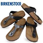 ビルケンシュトック BIRKENSTOCK ギゼ トング サンダル メタリックブラック 靴 レディース  1021428 0043691