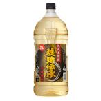 送料無料 熟成麦焼酎 琥珀伝承 むぎ 25度 4Lペット 1本 福徳長酒類 25％ 大容量 4000ml