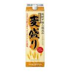 (甲乙混和) むぎ焼酎 麦盛り 25% 1.8Lパック 合同酒精 甲類乙類混和焼酎 1800ml