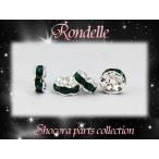 Yahoo! Yahoo!ショッピング(ヤフー ショッピング)アクセサリー作りに大活躍のロンデル20個セット　グリーン　６ミリ