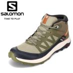 サロモン Salomon L47143600 メンズ スニーカー アウトドアシューズ シンプル 安定感 人気 ブランド オリーブ 爆買