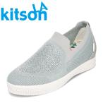 キットソン kitson KS-1422 レディース インヒールスリッポン 低反発インソール シンプル 人気 ブランド グレー