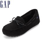  Gap боа мокасины GPL82656CW женский мокасины туфли без застежки повседневная обувь боа теплый теплый защищающий от холода черный 