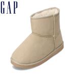 ギャップ GAP GPL32201CW レディース ブーツ 撥水 はっ水 ムートン風 エコファー あたたかい ベージュ SALE