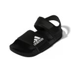 ショッピングアディダス サンダル アディダス サンダル キッズ adidas ADILETTE SANDAL K ブラック×ホワイト GW0344