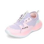 розовый Latte розовый Latte Junior спортивные туфли PNK-409 Kids спортивные туфли Kids спортивная обувь посещение школы физическая подготовка амортизирующие свойства low cut спортивные туфли лиловый . покупка SALE
