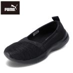 ショッピングスリッポン レディース PUMA プーマ 393354.02L レディース スニーカー スリッポン Adelina MU W 人気 ブランド ブラック×ブラック