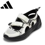 アディダス OZWAVE SANDAL JS4584 レディース スニーカー サンダル スポーツ スポサン 人気 ブランド ホワイト×ブラック