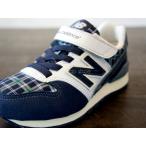 Yahoo! Yahoo!ショッピング(ヤフー ショッピング)Newbalance ニューバランス 靴 スニーカー ジュニア キッズ ベビー 996 KV996 NPY ネイビー チェック 運動靴 通学靴 スリッポン ゴム紐