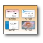 [ пробный отметка карта изготовление * штамп карта изготовление * двусторонний печать (1 комплект 40 листов * поверхность примерно 100 видов дизайн из выбор возможно ] бесплатная доставка ( почтовая доставка ).