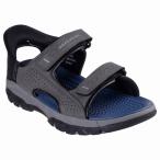 SKECHERS スケッチャーズ メンズ サンダル スリップインズ リラックスドフィット トレスメン リース 205289 CHAR チャコール