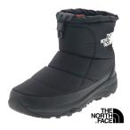ショッピングブーティー THE NORTH FACE ザ・ノース・フェイス メンズ ブーツ ヌプシ ブーティ WP ロゴ ショート アークティック グリップ NF52485 ブラック×ホワイト・KW