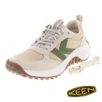 ショッピングkeen KEEN キーン レディーススニーカー ローカット ケーエス86 KS86 1031093 Birch/Safari バーチ/サファリ レザー メッシュ 替え紐付き