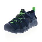 KEEN ключ n большой Kids гипер- порт H two Kids сандалии HYPERPORT H2 1031915 NAVEAL ACADEMY/VIBRANT GREEN лето уличный отдых 