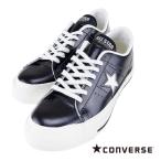 コンバース ワンスター ジェイ メンズ スニーカー ローカット CONVERSE ONE STAR J レザー JAPANモデル ブラック×ホワイト 25.0cm〜29.0cm
