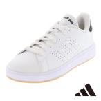 adidas アディダス アドバンコート ベース 2.0 U JP7944 メンズスニーカー ローカット コートシューズ ホワイト/ブラック ADVANCOURT BASE 2.0 U