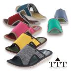 スリッパ サンダル 室内履き ルームシューズ 健康サンダル TTT  NE1051L レディース メンズ M L LL