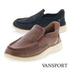  рука . используется без .... мужской туфли без застежки обувь casual Town обувь супер-легкий VANSPORT Van спорт VA-501 темно-коричневый / черный 