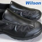  водонепроницаемый туфли без застежки Wilson 1902 мужской черный спортивные туфли обувь 3E свободно широкий водонепроницаемый . скользить скольжение трудно WILSON