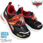 ショッピングカーズ 光るスニーカー ディズニー DN C1365LE ブラック 16cm〜18cm キッズ ジュニア 男の子 光る靴 フラッシュスニーカー LEDシューズ 子供靴 運動靴 通園靴 カーズ