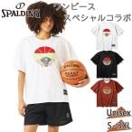 スポルディング スポーツ メンズ レディース Tシャツ ONE PIECEヒトヒトの実 ボールプリント バスケットボール ウェア 競技 ワンピース チョッパー SMT25103P