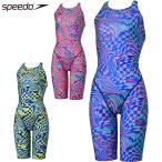 スピード レディース フレックスシグマニューセミオープンバックニースキン3 水泳 ウェア 競技 競泳 水着 プール 運動 スポーツ SCW12607F