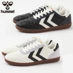 ヒュンメル メンズ レディース SUPER MATCH スニーカー 靴 シューズ ローカット ステッチ入り レザー調 ラバーソール カジュアル HM232747