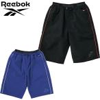 Reebok リーボック ニッキー ジュニア キッズ ウエストゴムサーフパンツ 水泳 ウェア 重ね着風 ナイロン素材 ス
