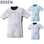  Gosen женский игра рубашка теннис одежда состязание tops короткий рукав дезодорация . пот скорость . движение спорт T2643