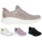 ショッピングSlip SKECHERS Slip-ins BOBS SQUAD CHAOS-CURRENT MUSE 117497W スケッチャーズ スリップインズ：ボブス スポート スクワッド カオス 幅広 4E相当 レディース 女性