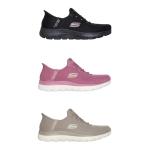 SKECHERS Slip-ins SUMMITS-CLASSY NIGHT 150128W スケッチャーズ スリップインズ:サミッツ - クラッシー ナイト ワイド BKGD TPGD DKMV