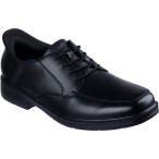 Skechers Slip-ins CASWELL-ALFIE 205220 スケッチャーズ スリップインズ:キャスウェル-アルフィー Relaxed Fit 3E相当 幅広 BLK メンズ ひも靴 革靴