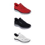 Skechers Slip-ins SUMMITS-PERFO 232939 RDBK BKCC WBK スケッチャーズ スリップインズ サミッツ - パーフォ メンズ
