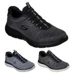 Skechers Summits Forton 52813W スケッチャーズ サミッツ フォートン WIDE FIT ワイドフィット(4E相当)  BBK ブラック BKW ブラックホワイト NVY ネイビー
