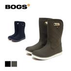 bogsBOGS 79134( женский ) BOGA BOOTS MID QUILTINGboga ботинки боты водонепроницаемый черный Brown чёрный стеганое полотно боа теплый ботинки зима снег 