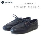 SPERRY(s Perry ) SLIMBOAT тонкий лодка женский deck shoes 14186039 ( женский ) черный deck shoes кожа обувь 
