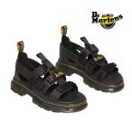 ショッピングメンズ サンダル ドクターマーチン Dr Martens メンズサンダル ELEMENT WEBBING TRACT PEARSON 31574001 ペアソン ブラック黒 マルチストラップサンダル