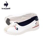 ルコックスポルティフ レディース LCS モンペリエ パンプススタイル(軽量/消臭) LU5SSN25LZ 2E相当 lecoqsportif MONTPELLIER PM ホワイト/ネイビー
