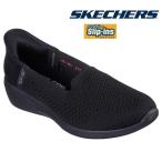 スケッチャーズ スリップインズ レディース アリア - スイート ボイス ハンズフリー 158873 BBK SKECHERS ブラック 軽量 靴 SLIP-INS ARYA SWEET VOICE