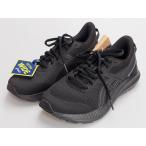 ランニングシューズ アシックス メンズ 黒 ブラック ジョルト エクストラワイド