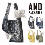 AND PACKABLE アンドパッカブル エコバッグ マルシェバッグ MARCHE BAG バッグ・鞄