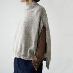 utilite ユティリテ  モックネック ベスト UT410AWK11 ペルーニット ウール レディース