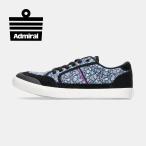 ショッピングリバティ 【アドミラルスニーカー公式】Admiral ユニセックス INOMER L（イノマーリバティ） AD608 ブラック 黒 花柄 スニーカー ローカット