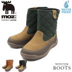 ブーツ レディース 防水 防滑 moz ミドル ハーフ ショート モズ 歩きやすい 軽量 黒 ロング mz7002