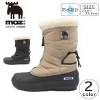 MOZ モズ レディース ブーツ ウインターブーツ スノーブーツ MZ3981 防水 撥水 防滑 スパイク 防寒